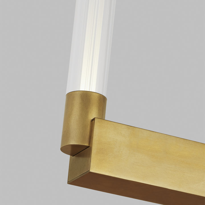 Visual Comfort Modern Phobos 700PHB24NB-LED927-277 Chandelier Light - Natural Brass