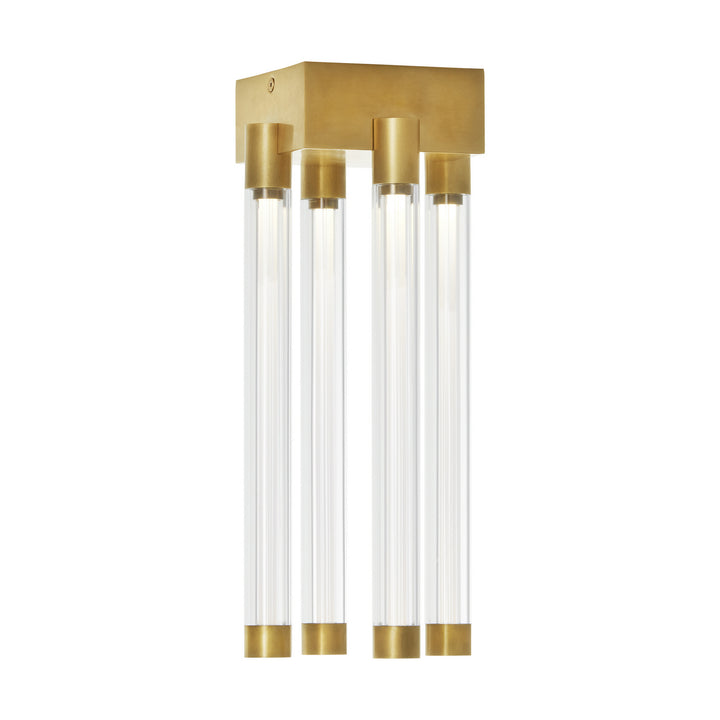 Visual Comfort Modern Phobos 700FMPHB6NB-LED927-277 Ceiling Light - Natural Brass