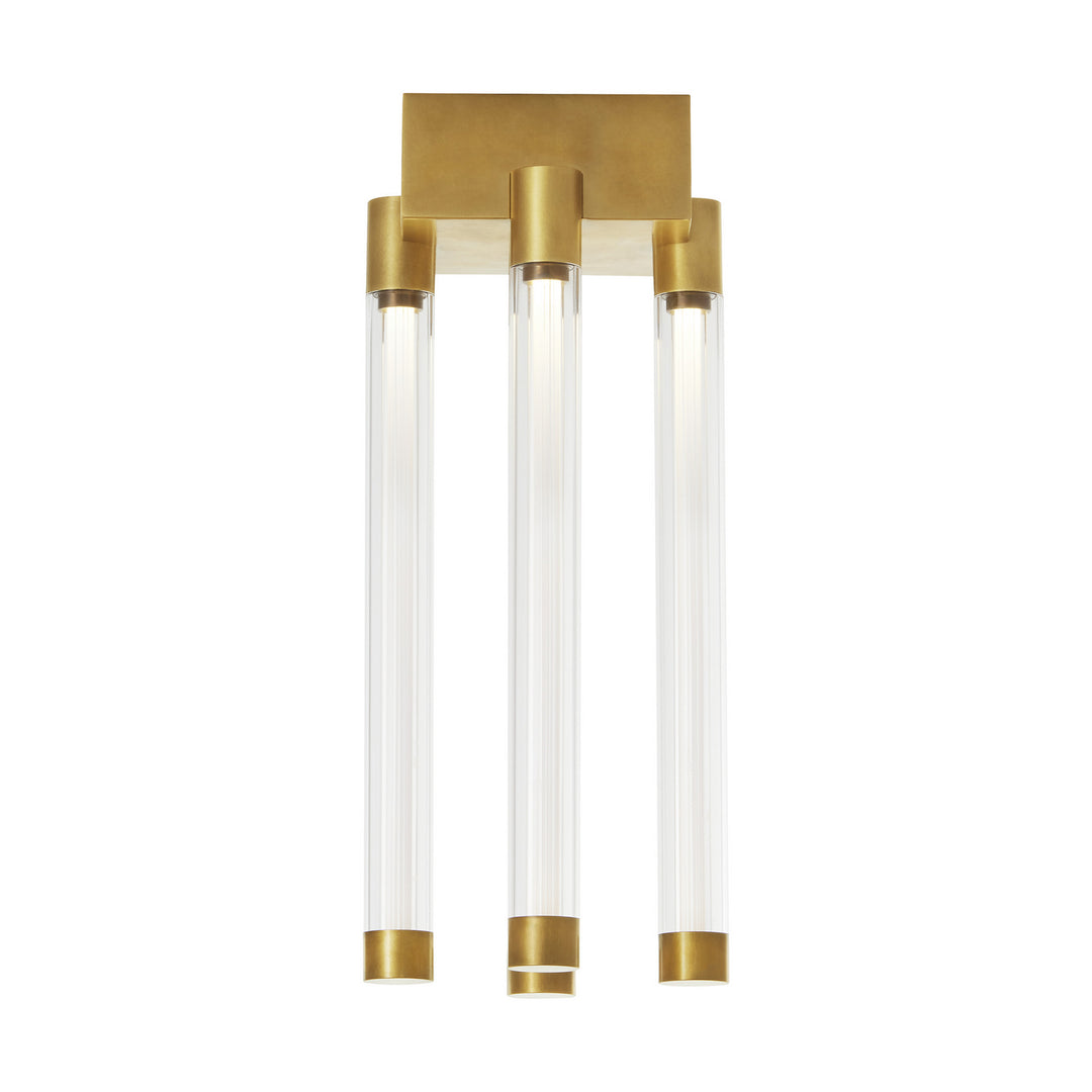 Visual Comfort Modern Phobos 700FMPHB6NB-LED927-277 Ceiling Light - Natural Brass