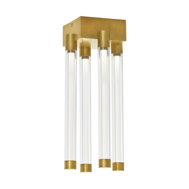 Visual Comfort Modern Phobos 700FMPHB6NB-LED927-277 Ceiling Light - Natural Brass
