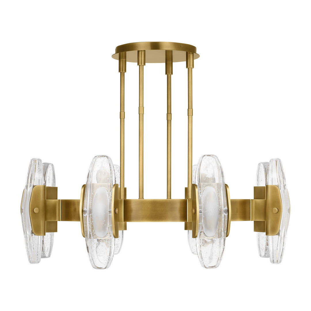 Visual Comfort Modern Wythe 700WYT8BR-LED927 Chandelier Light - Plated Brass
