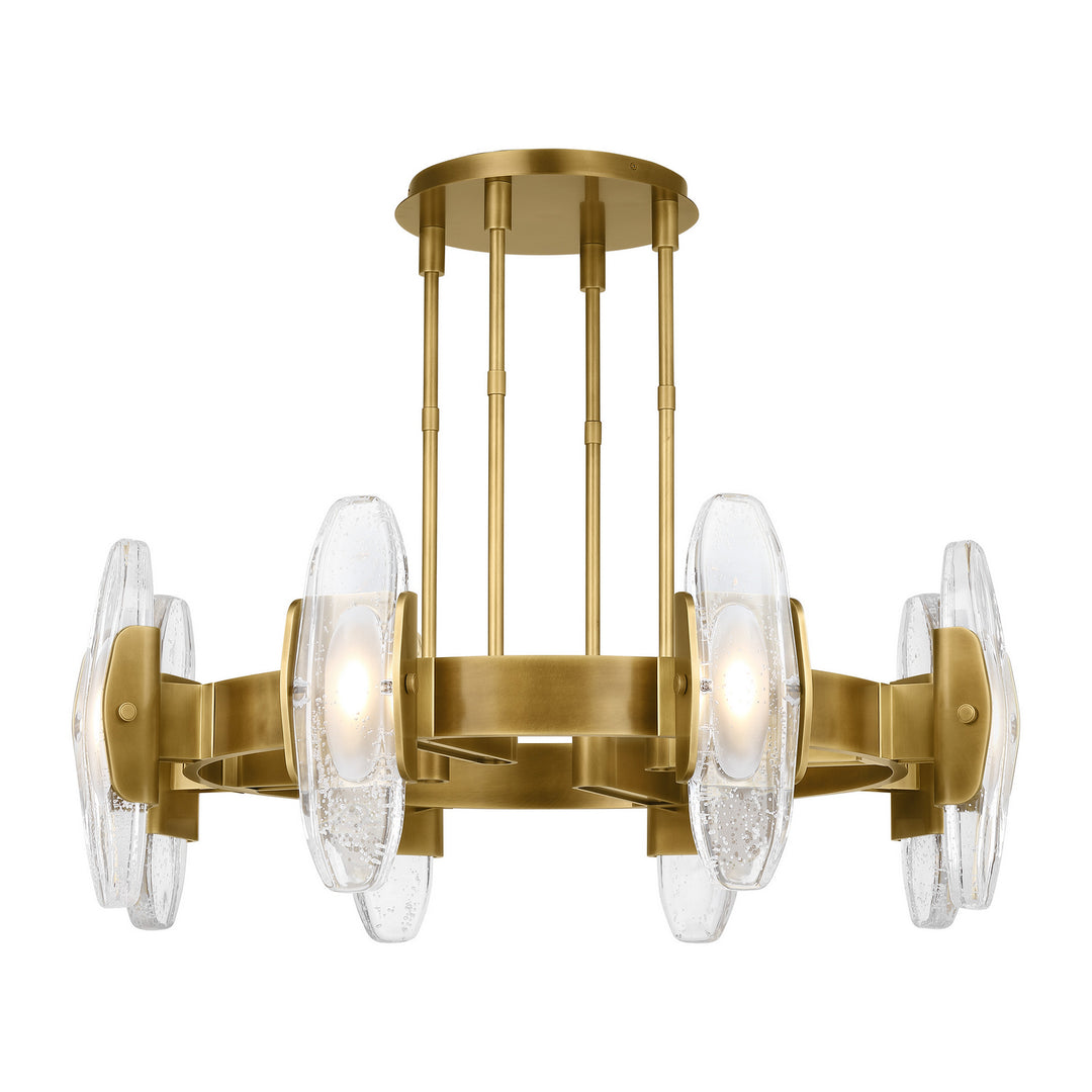 Visual Comfort Modern Wythe 700WYT8BR-LED927 Chandelier Light - Plated Brass