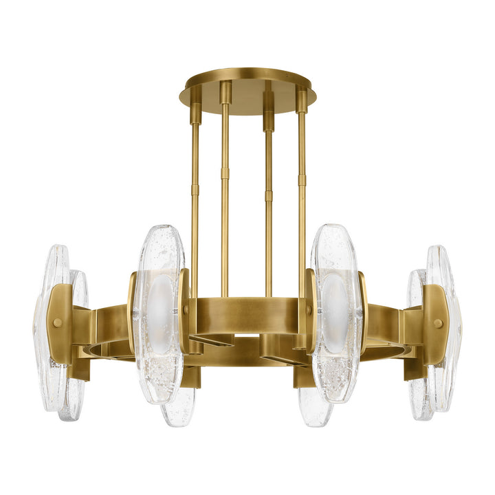 Visual Comfort Modern Wythe 700WYT8BR-LED927 Chandelier Light - Plated Brass