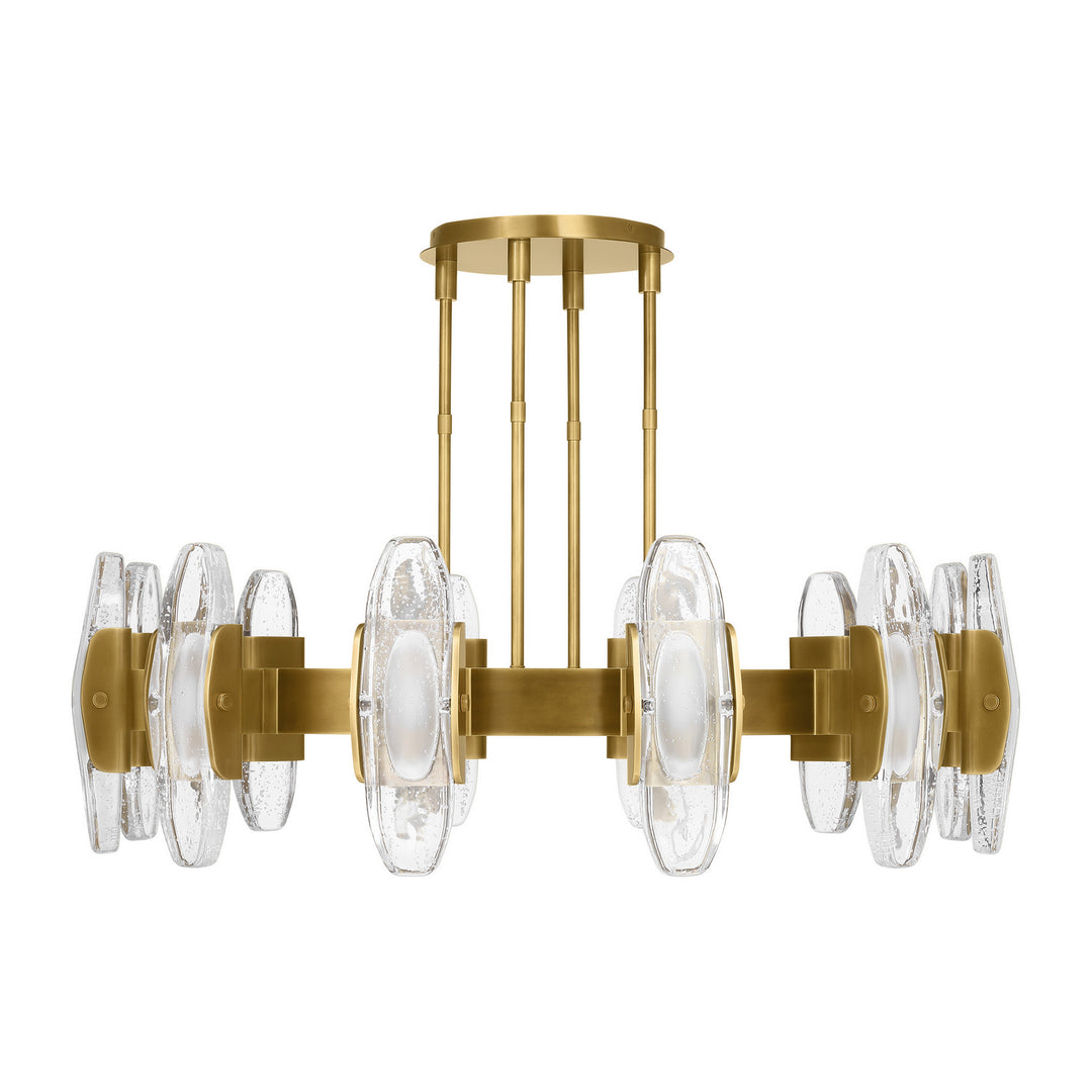 Visual Comfort Modern Wythe 700WYT12BR-LED927 Chandelier Light - Plated Brass