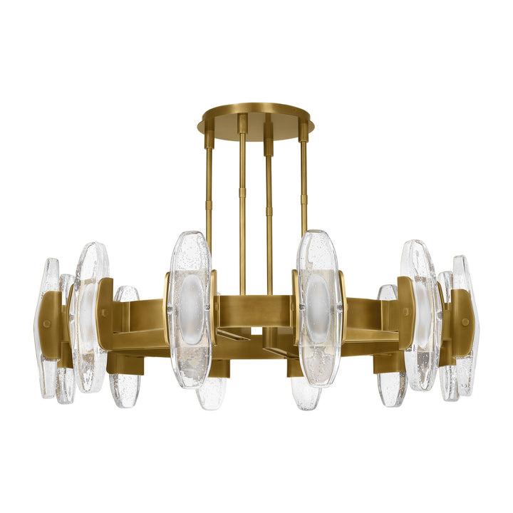 Visual Comfort Modern Wythe 700WYT12BR-LED927 Chandelier Light - Plated Brass