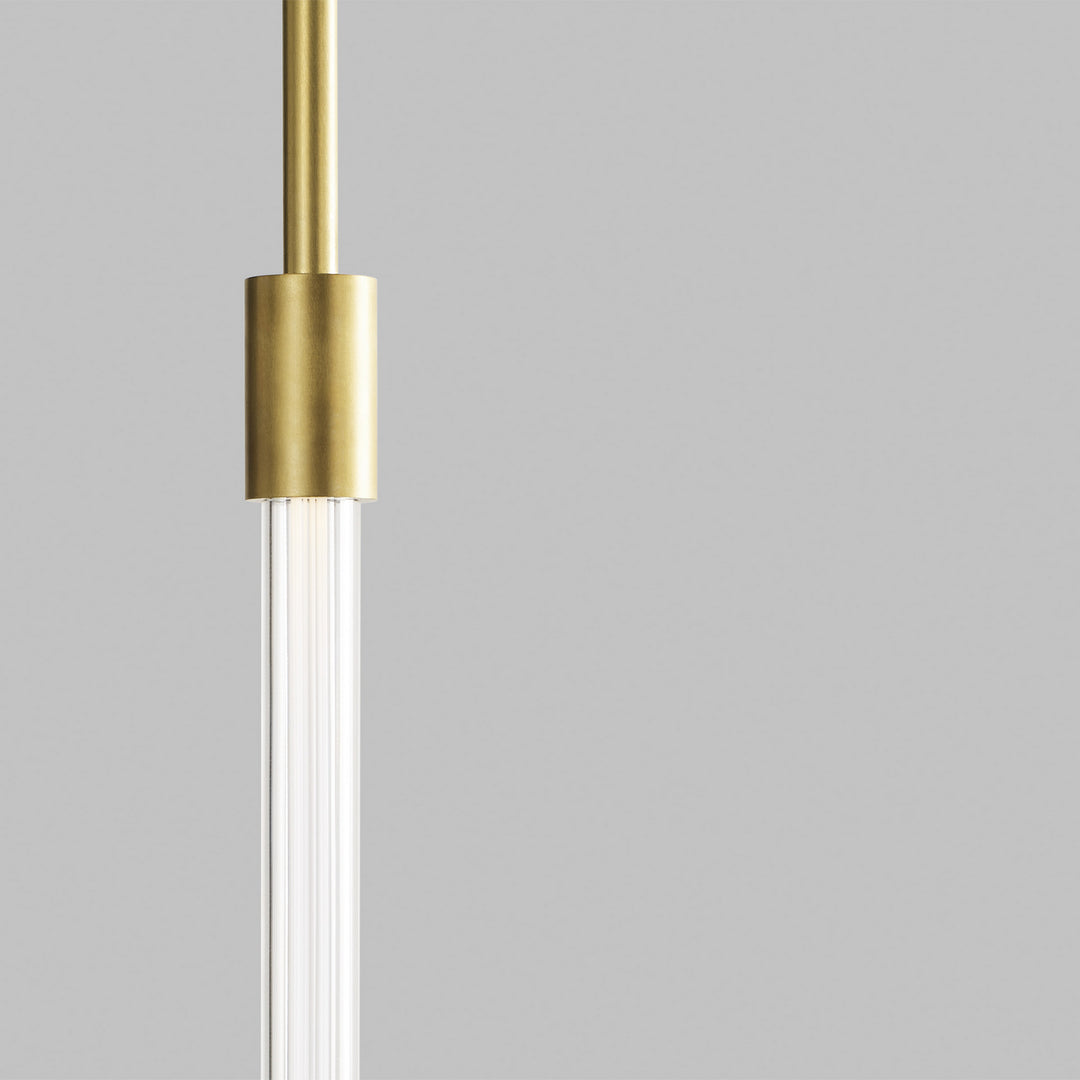Visual Comfort Modern Phobos 700TDPHB21NB-LED927 Pendant Light - Natural Brass