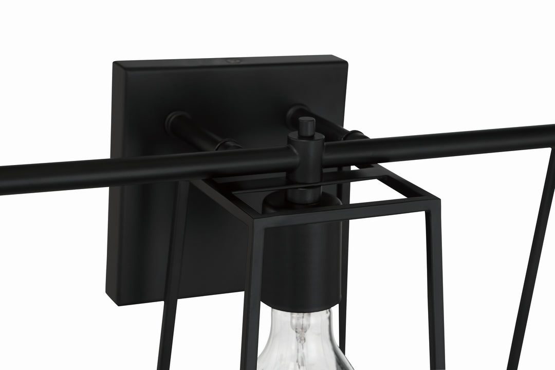 Craftmade Dunn 12123FB3 Bath Vanity Light 23 in. wide - Flat Black