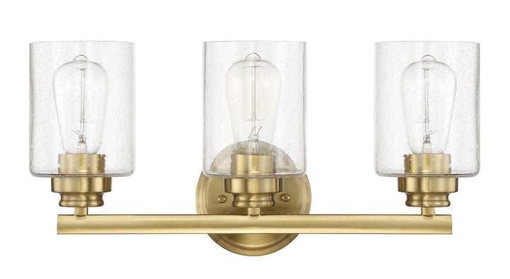 Craftmade Bolden 50503-SB Bath Vanity Light 18 in. wide - Satin Brass