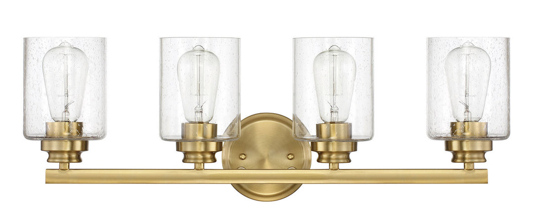 Craftmade Bolden 50504-SB Bath Vanity Light 26 in. wide - Satin Brass