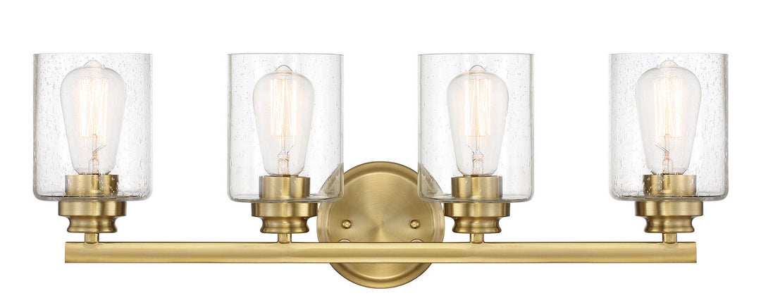 Craftmade Bolden 50504-SB Bath Vanity Light 26 in. wide - Satin Brass