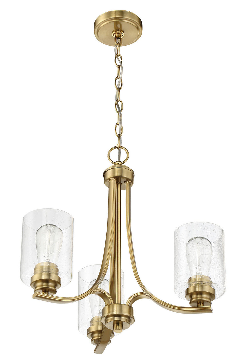 Craftmade Bolden 50523-SB Chandelier Light - Satin Brass