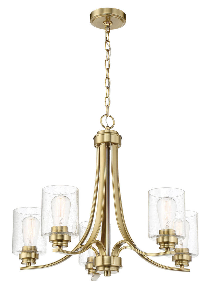 Craftmade Bolden 50525-SB Chandelier Light - Satin Brass