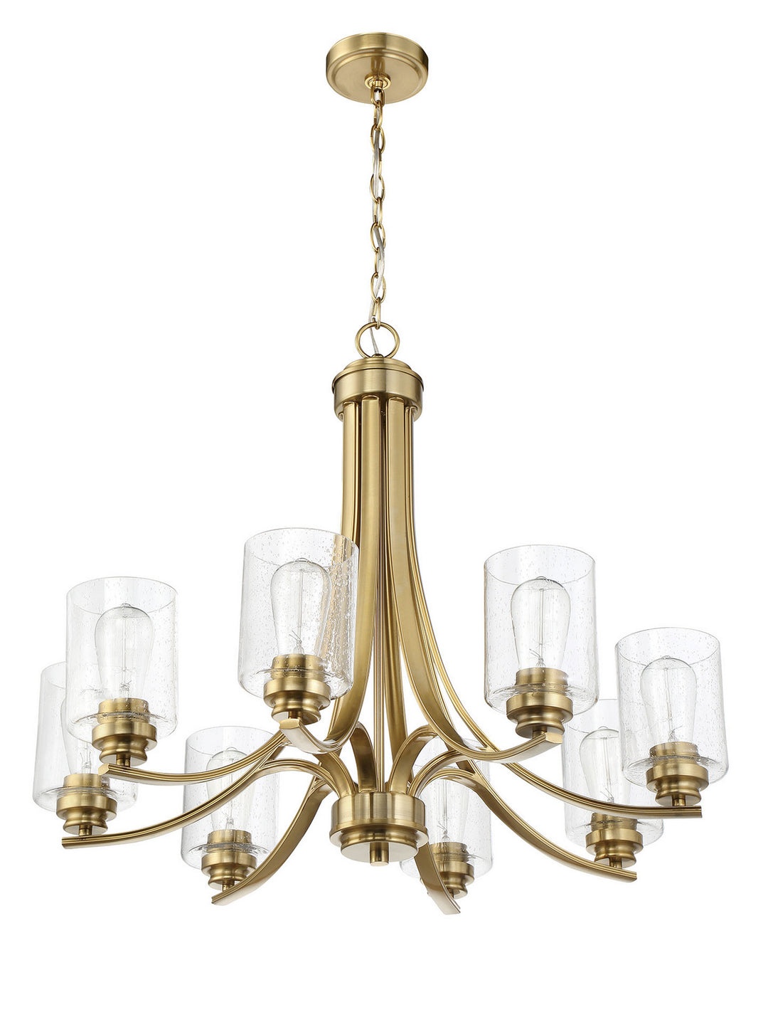 Craftmade Bolden 50528-SB Chandelier Light - Satin Brass