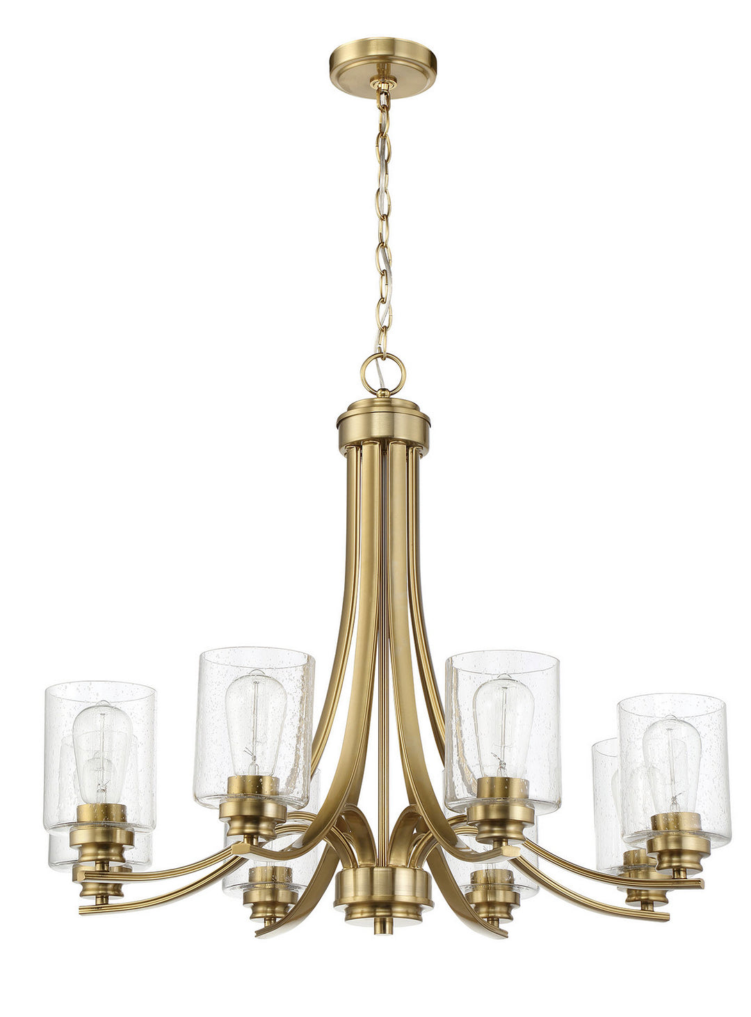 Craftmade Bolden 50528-SB Chandelier Light - Satin Brass