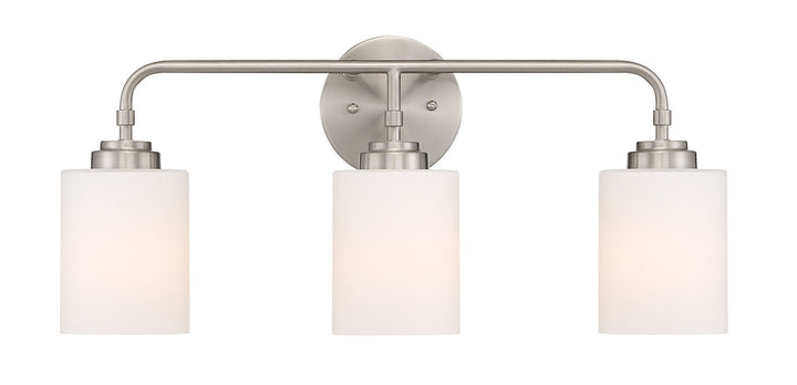 Craftmade Stowe 56003-BNK Bath Vanity Light 22 in. wide - Brushed Polished Nickel