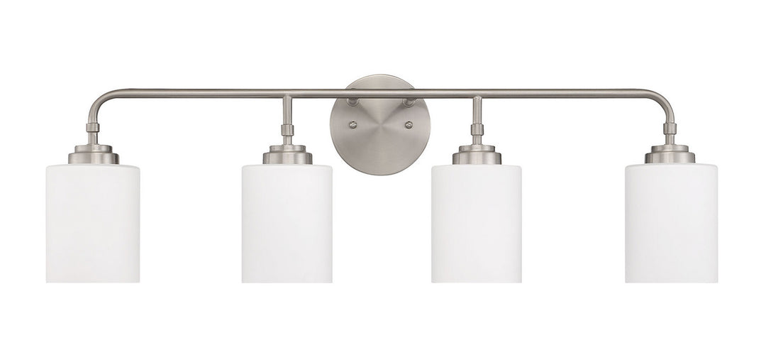 Craftmade Stowe 56004-BNK Bath Vanity Light 32 in. wide - Brushed Polished Nickel