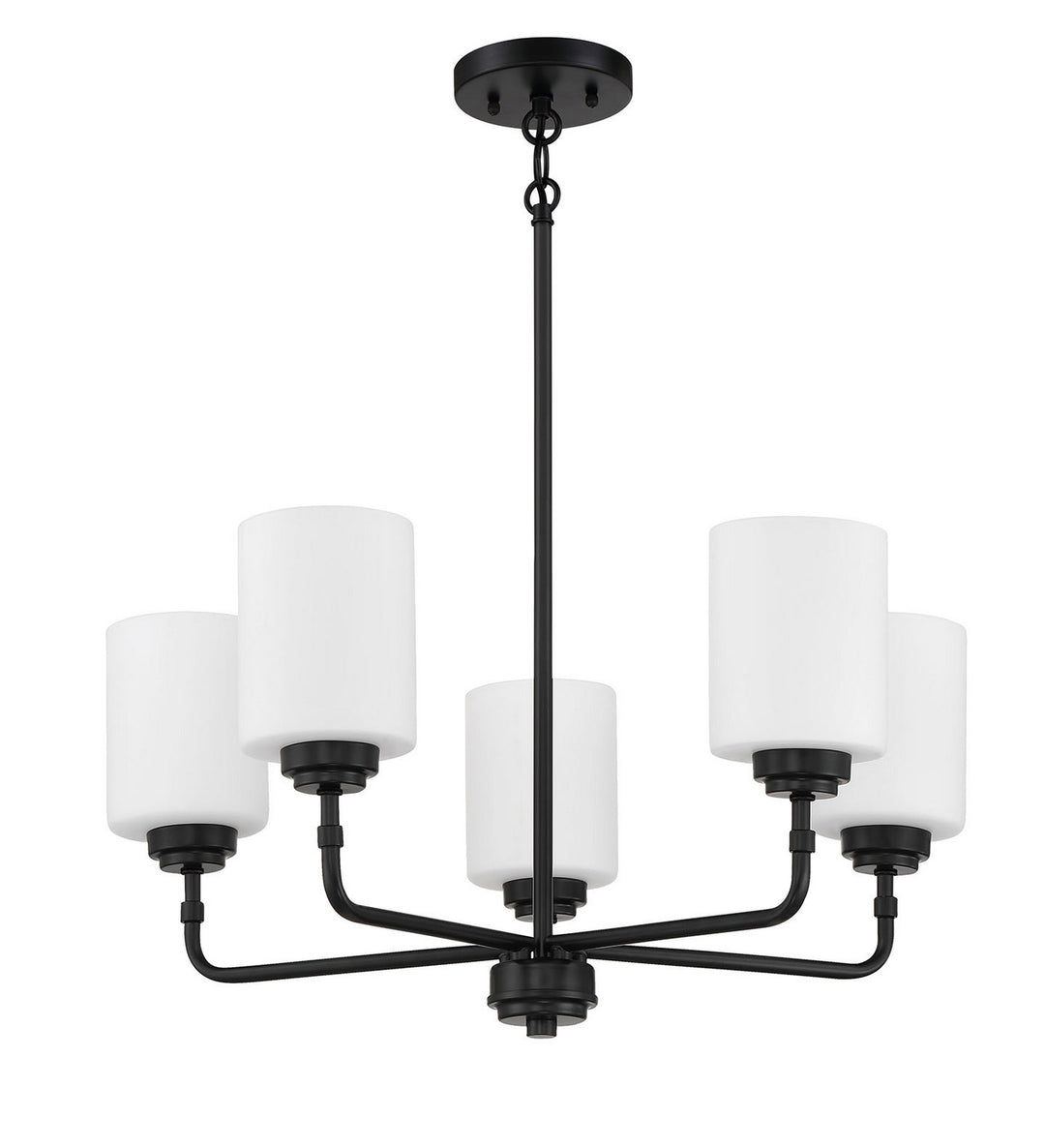 Craftmade Stowe 56025-FB Chandelier Light - Flat Black