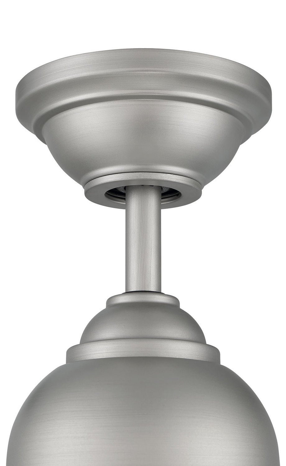 Craftmade Bellows Uno BW318BNK3 Ceiling Fan 18 - Brushed Polished Nickel, Greywood/Greywood/