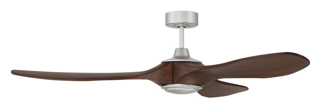 Craftmade Envy 60 EVY60PN3 Ceiling Fan 60 - Painted Nickel, Dark Cedar/Dark Cedar/