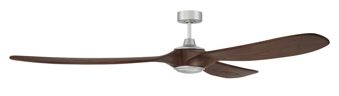 Craftmade Envy 84 EVY84PN3 Ceiling Fan 84 - Painted Nickel, Dark Cedar/Dark Cedar/