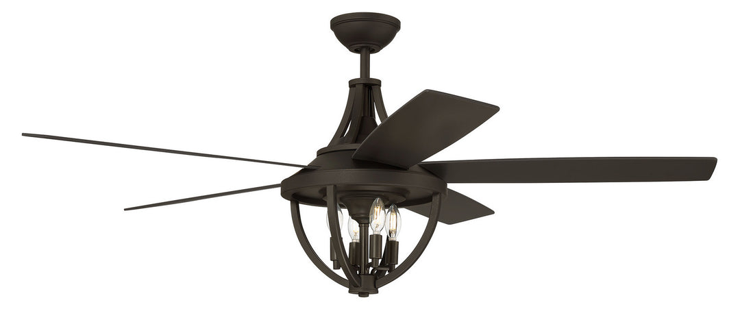 Craftmade Nash NSH56ESP5 Ceiling Fan 56 - Espresso, Espresso/Mesquite/