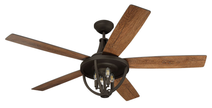 Craftmade Nash NSH56ESP5 Ceiling Fan 56 - Espresso, Espresso/Mesquite/