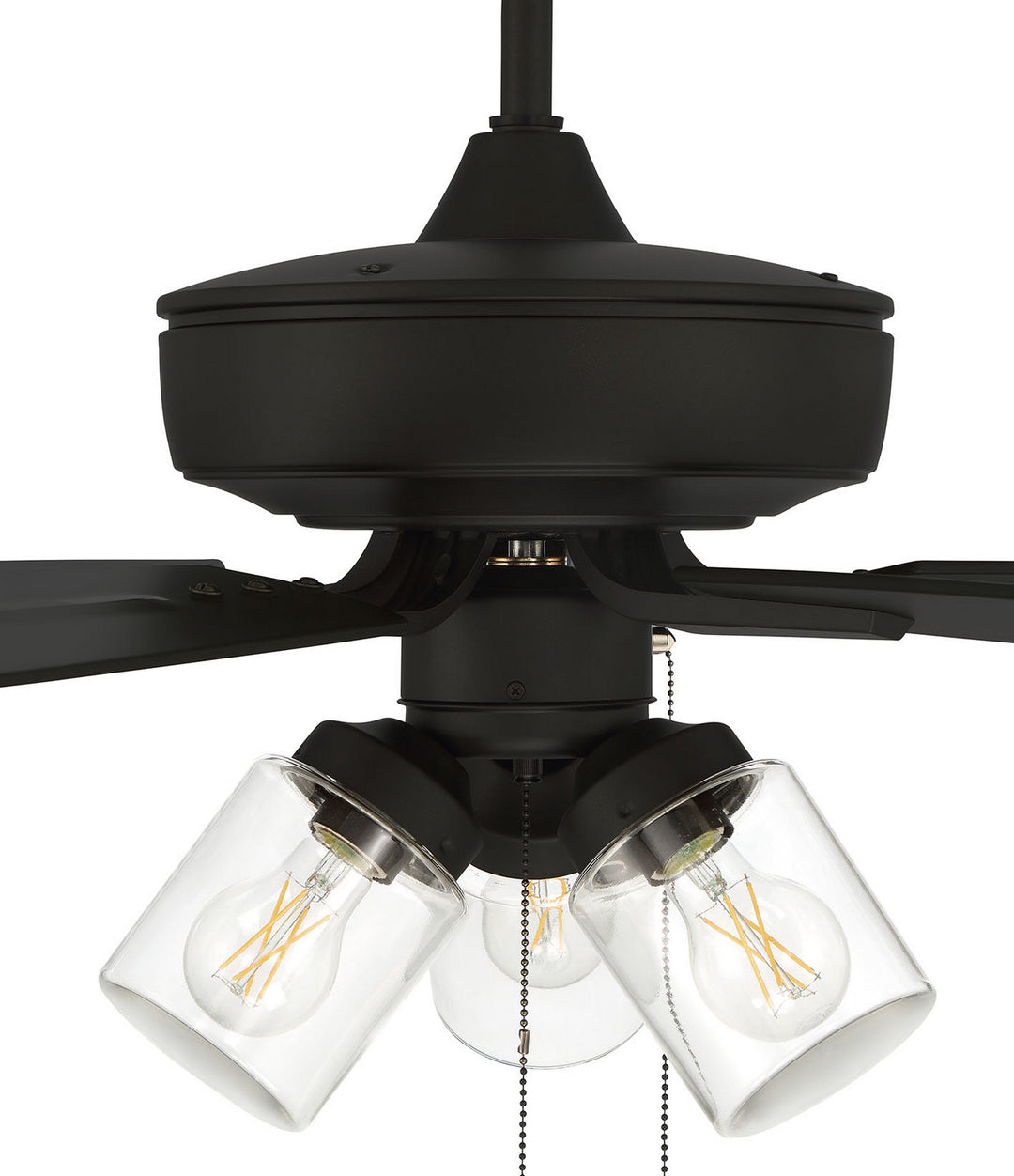 Craftmade Outdoor Pro Plus 104 OP104FB5 Ceiling Fan 52 - Flat Black, Flat Black/Flat Black/