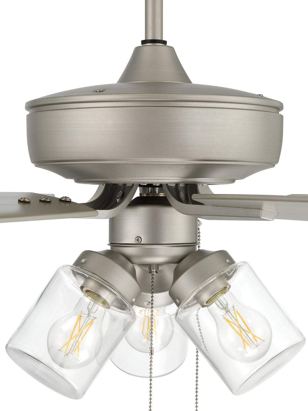 Craftmade Outdoor Pro Plus 104 OP104PN5 Ceiling Fan 52 - Painted Nickel, Brushed Nickel/Brushed Nickel/