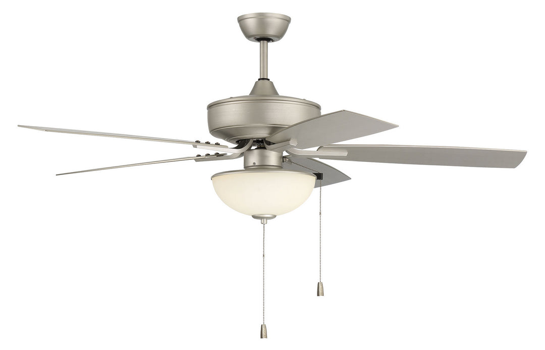 Craftmade Outdoor Pro Plus 211 OP211PN5 Ceiling Fan 52 - Painted Nickel, Brushed Nickel/Brushed Nickel/