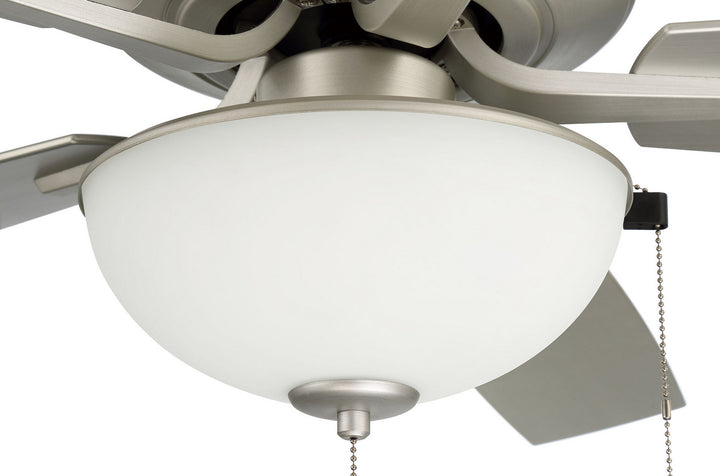 Craftmade Outdoor Pro Plus 211 OP211PN5 Ceiling Fan 52 - Painted Nickel, Brushed Nickel/Brushed Nickel/