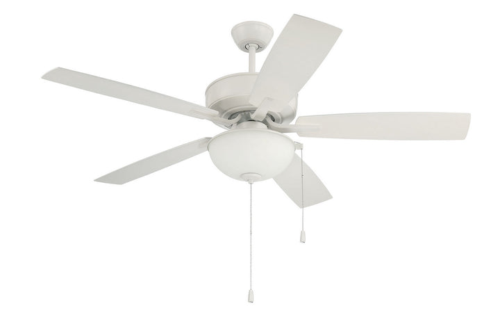 Craftmade Outdoor Pro Plus 211 OP211W5 Ceiling Fan 52 - White, White/White/