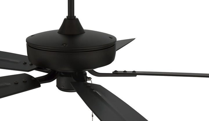 Craftmade Outdoor Pro Plus 52 OP52FB5 Ceiling Fan 52 - Flat Black, Flat Black/Flat Black/