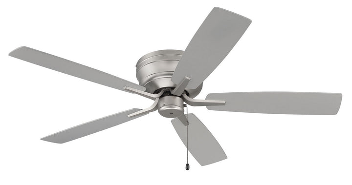 Craftmade Pro Plus Hugger 52 PPH52BN5 Ceiling Fan 52 - Brushed Satin Nickel, Brushed Nickel/Greywood/