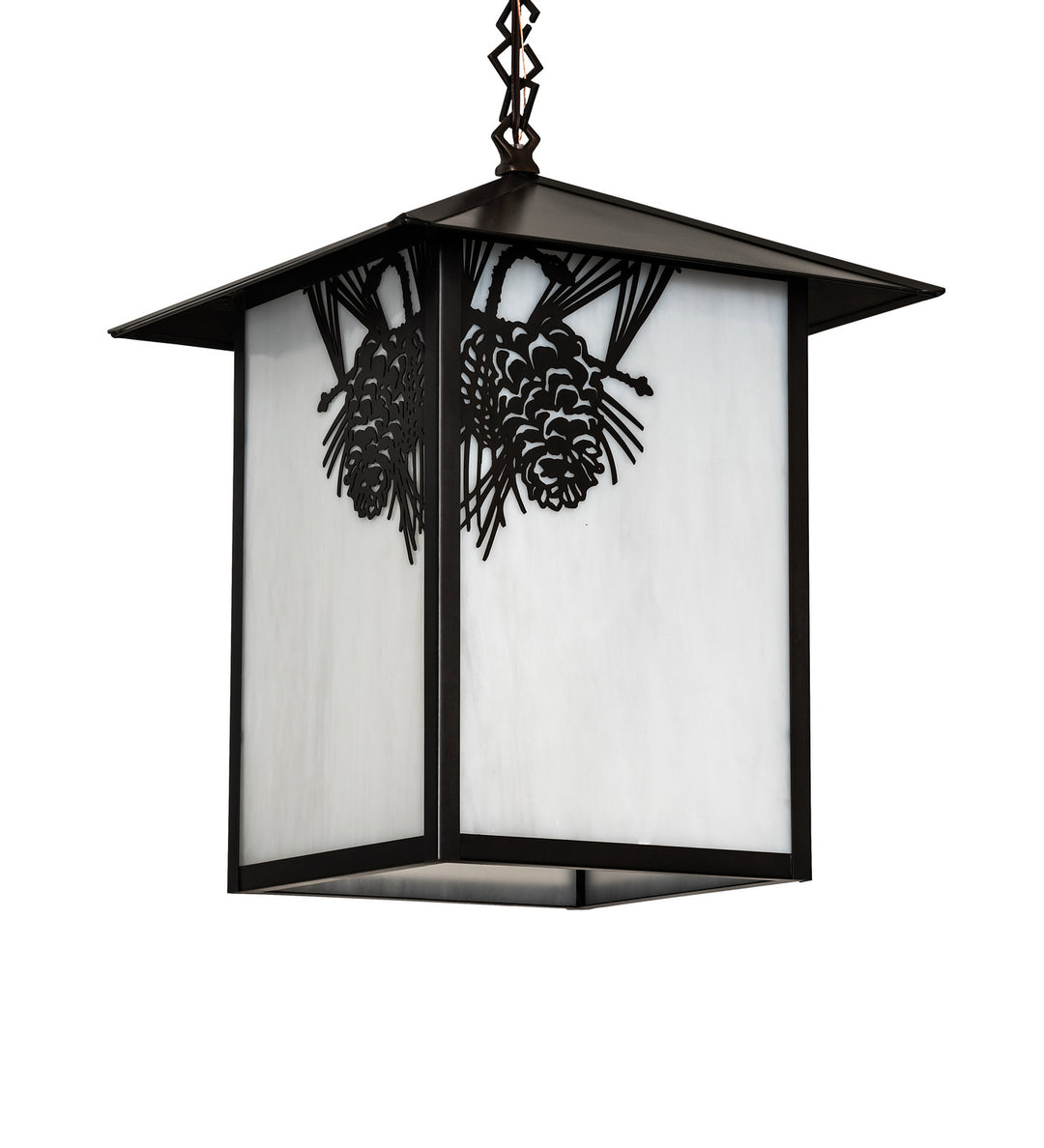 Meyda Tiffany Seneca 245258 Pendant Light - Craftsman Brown