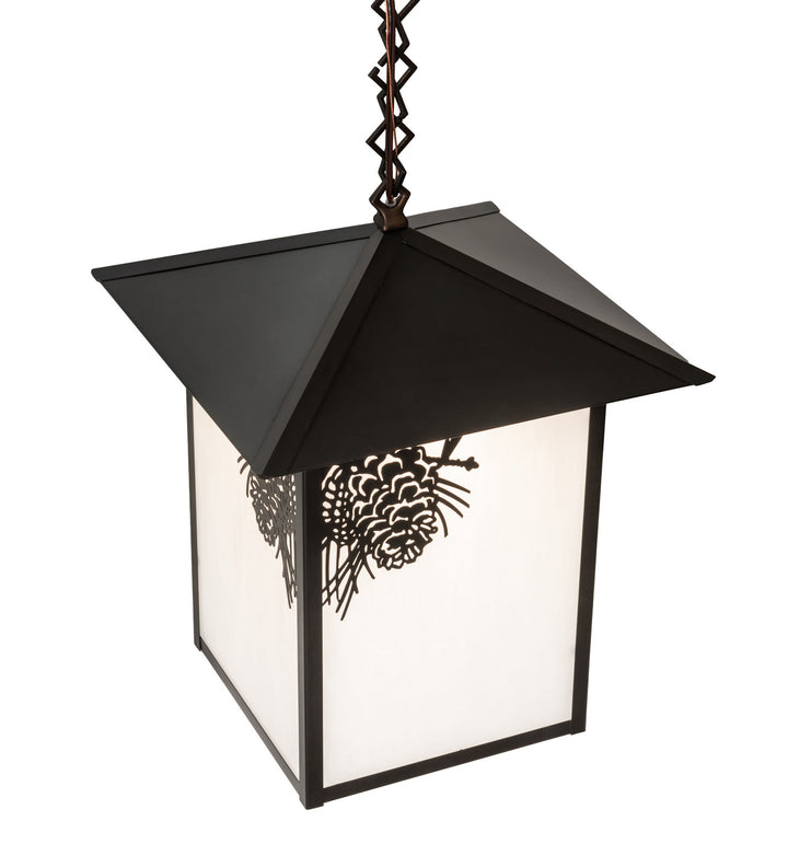 Meyda Tiffany Seneca 245258 Pendant Light - Craftsman Brown