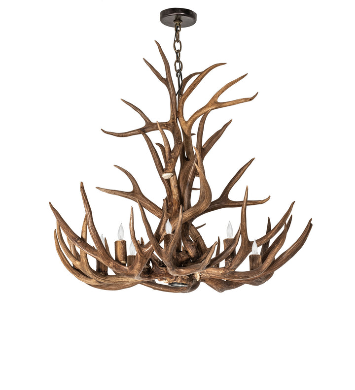 Meyda Tiffany Antlers 247856 Chandelier Light -