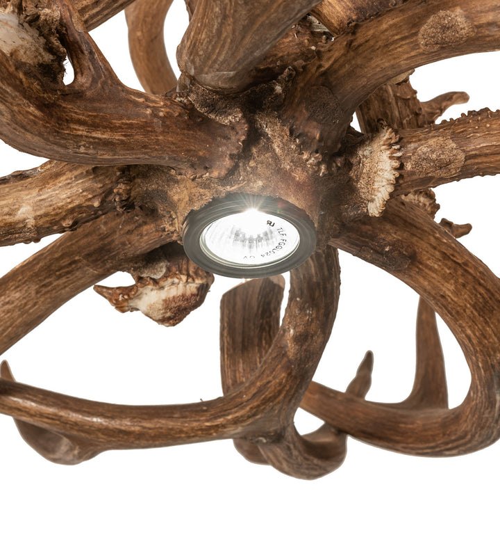 Meyda Tiffany Antlers 247856 Chandelier Light -