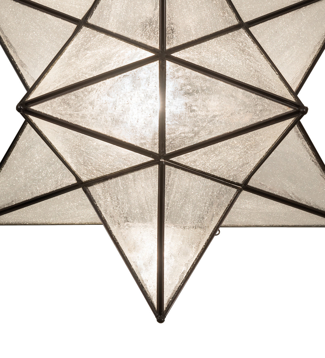 Meyda Tiffany Moravian Star 249905 Pendant Light - Craftsman Brown