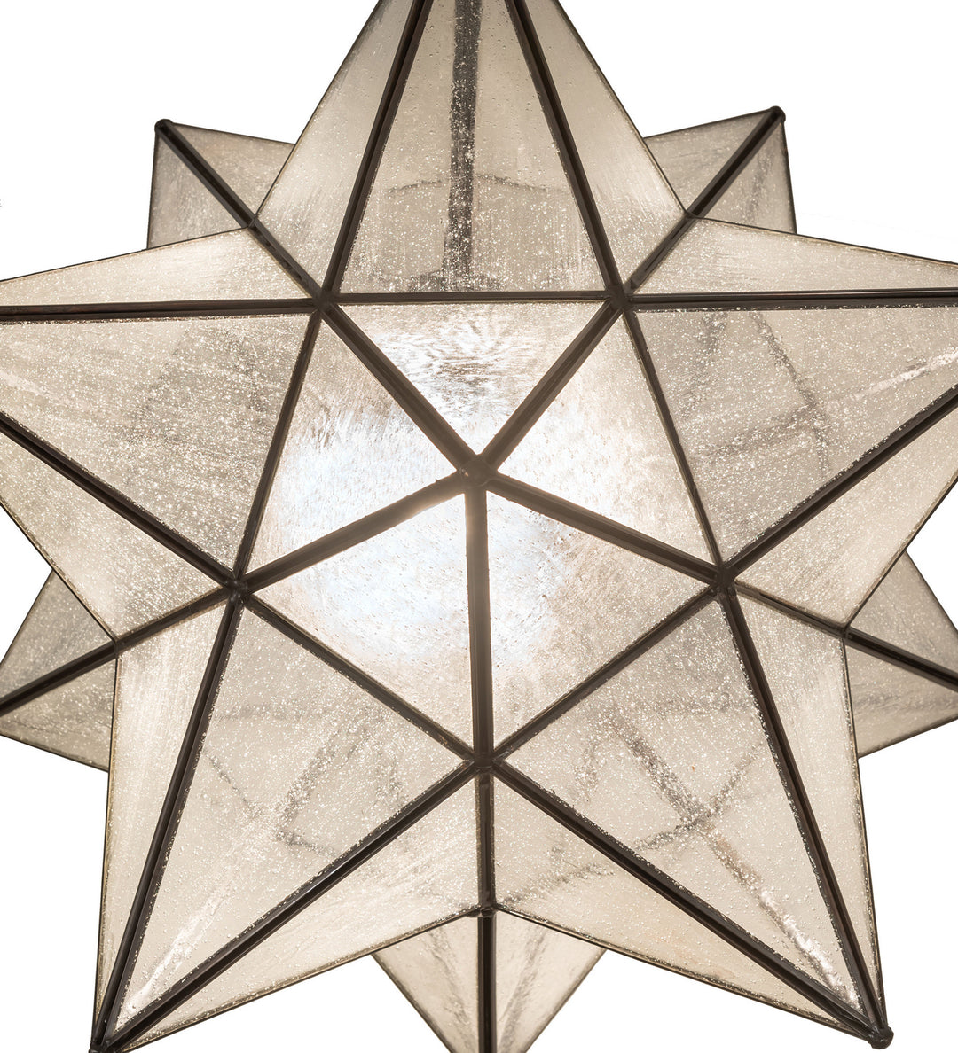 Meyda Tiffany Moravian Star 249905 Pendant Light - Craftsman Brown