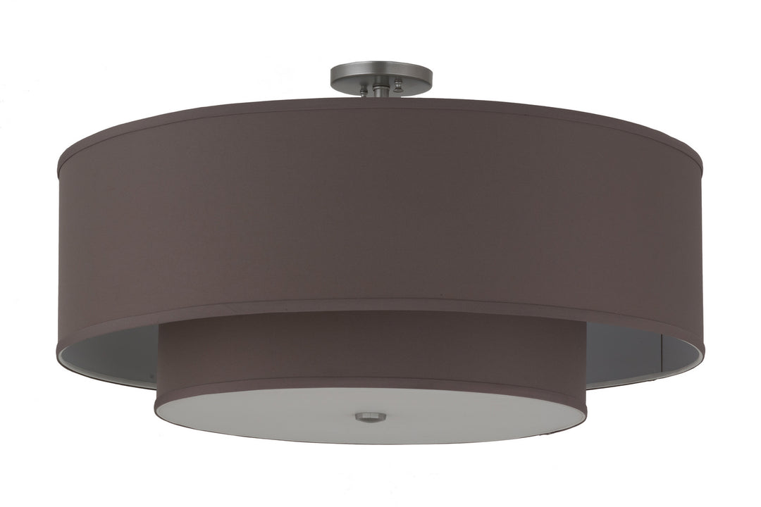 Meyda Tiffany Cilindro 250714 Ceiling Light - Nickel