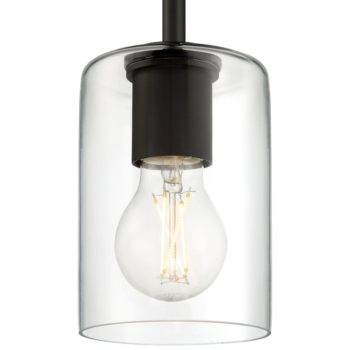 Access Oslo 62585LEDDLP-MBL/CLR Pendant Light - Matte Black