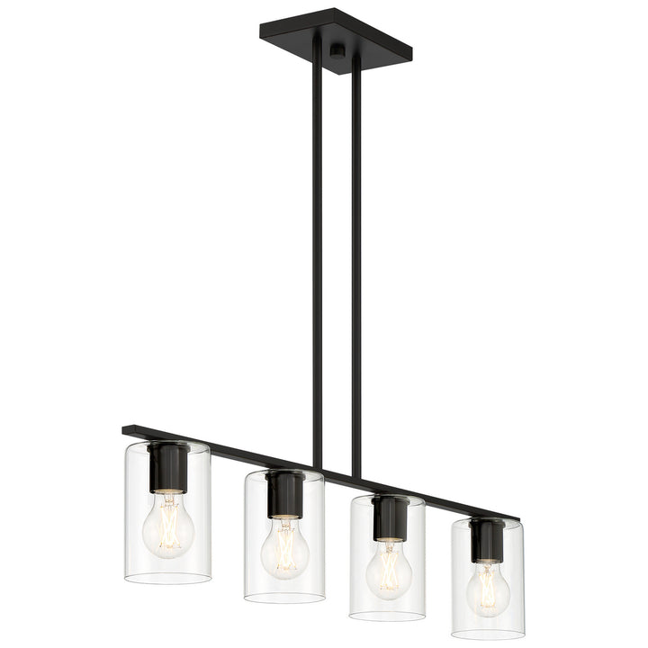 Access Oslo 62586LEDDLP-MBL/CLR Pendant Light - Matte Black