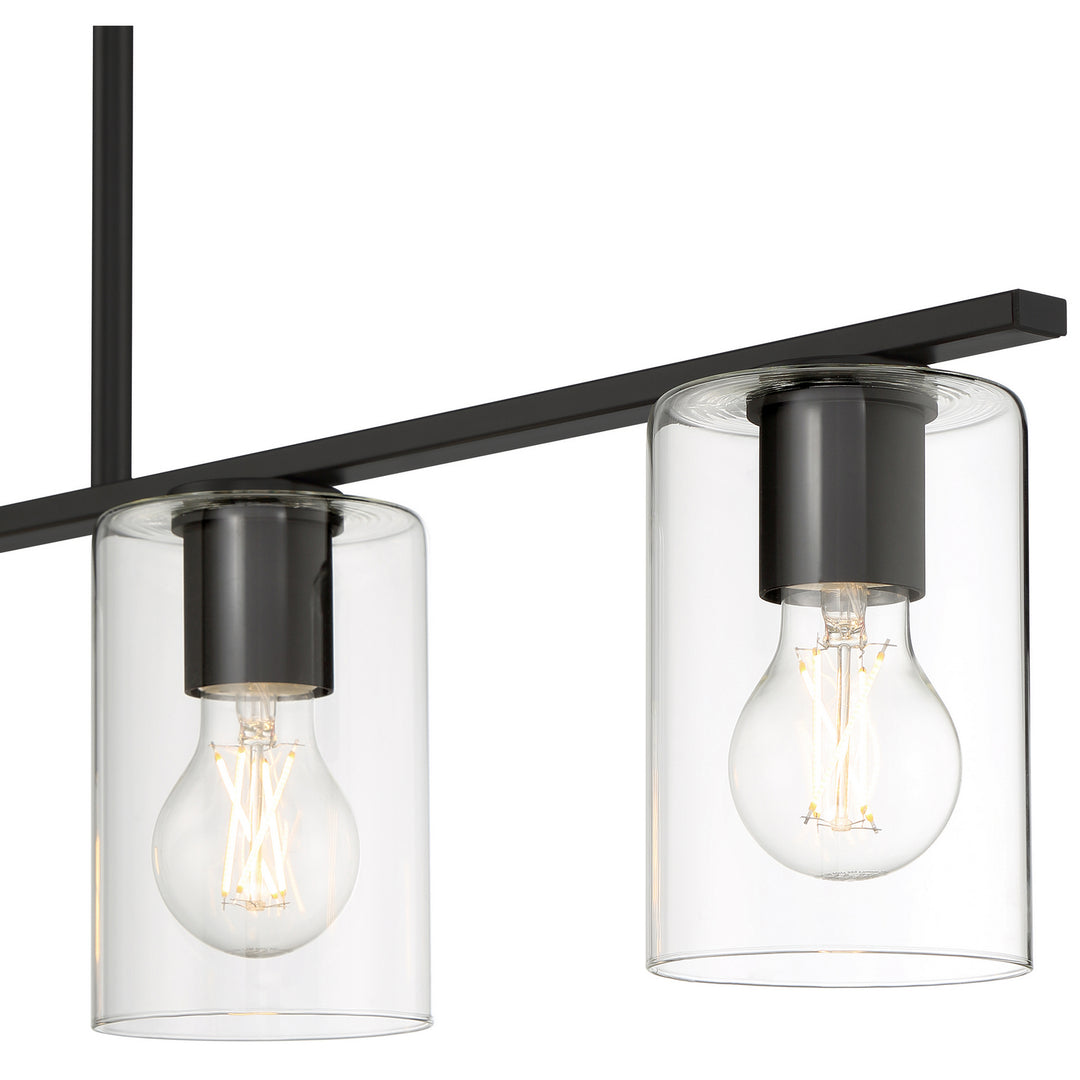 Access Oslo 62586LEDDLP-MBL/CLR Pendant Light - Matte Black