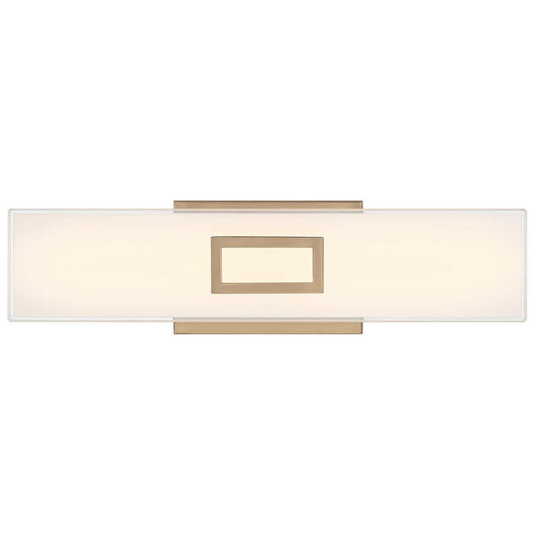 Access Restore 62611LEDD-ABB/OPL Bath Vanity Light 18 in. wide - Antique Brushed Brass