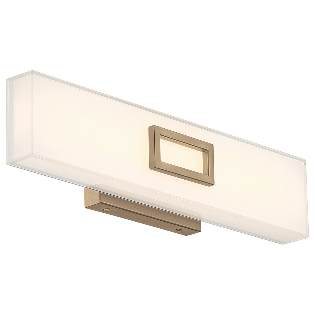 Access Restore 62611LEDD-ABB/OPL Bath Vanity Light 18 in. wide - Antique Brushed Brass