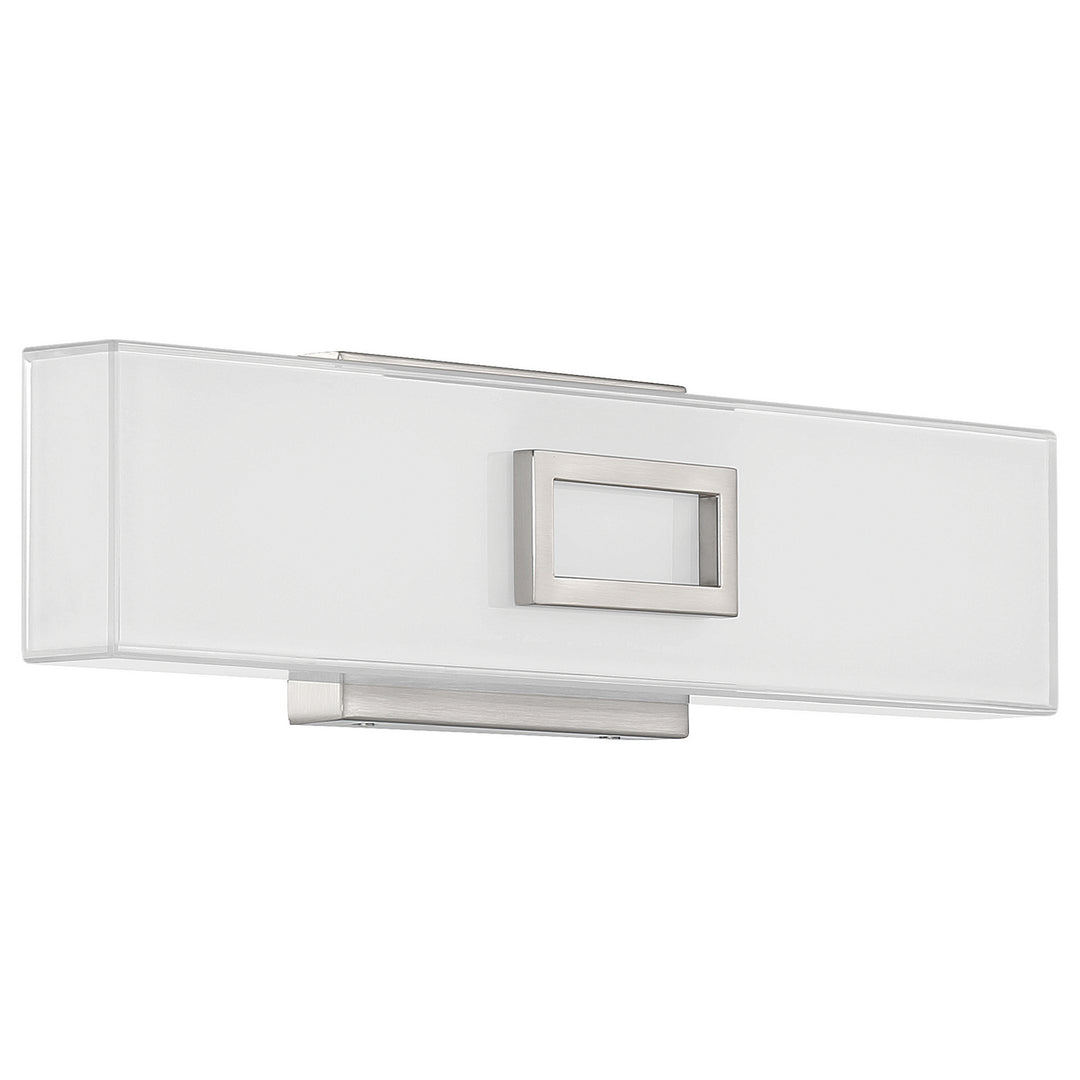 Access Restore 62611LEDD-BS/OPL Bath Vanity Light 18 in. wide - Brushed Steel