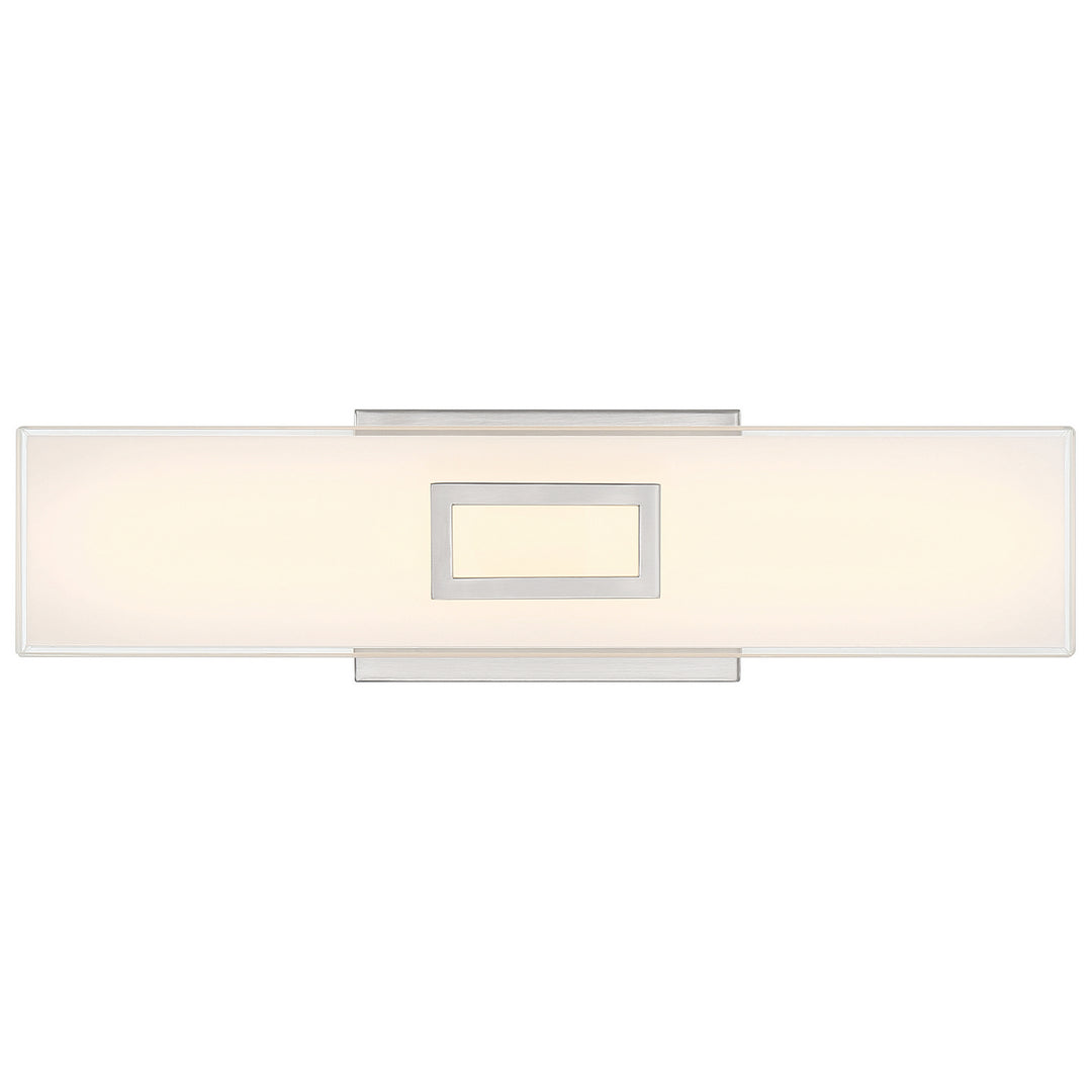 Access Restore 62611LEDD-BS/OPL Bath Vanity Light 18 in. wide - Brushed Steel