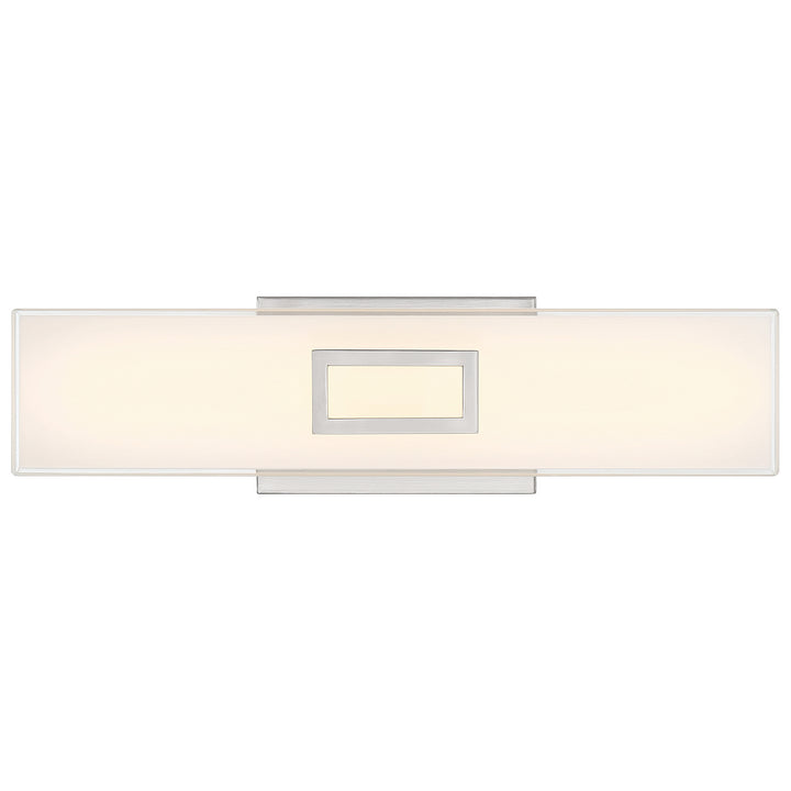 Access Restore 62611LEDD-BS/OPL Bath Vanity Light 18 in. wide - Brushed Steel