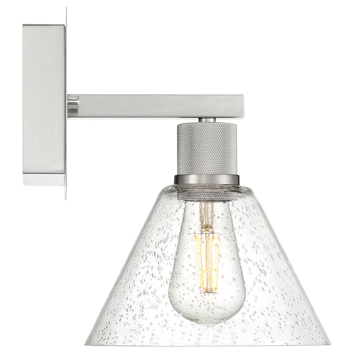 Access Port Nine Martini 63143LEDDLP-BS/SDG Wall Sconce Light - Brushed Steel