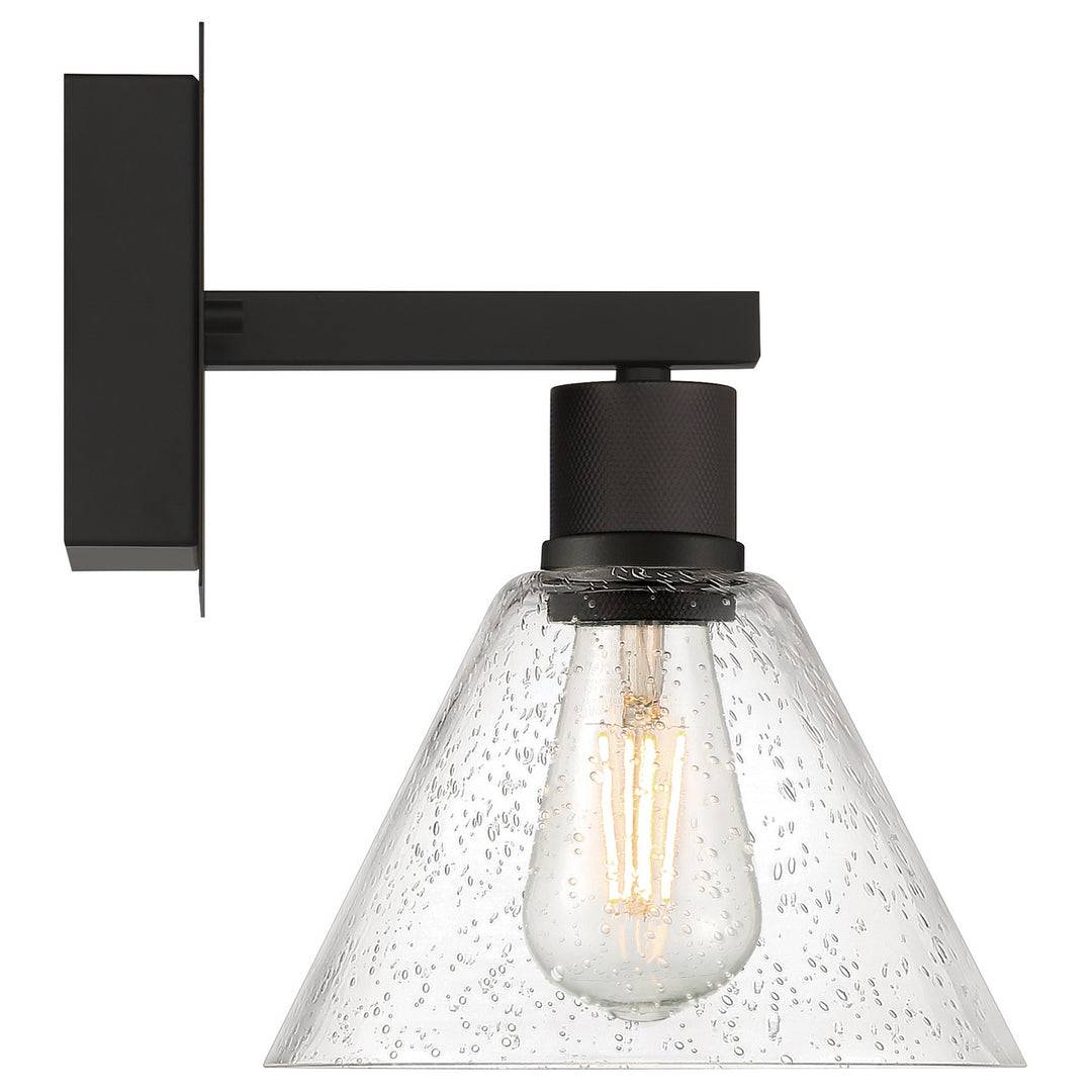 Access Port Nine Martini 63143LEDDLP-MBL/SDG Wall Sconce Light - Matte Black